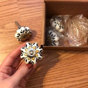Hand painted knobs